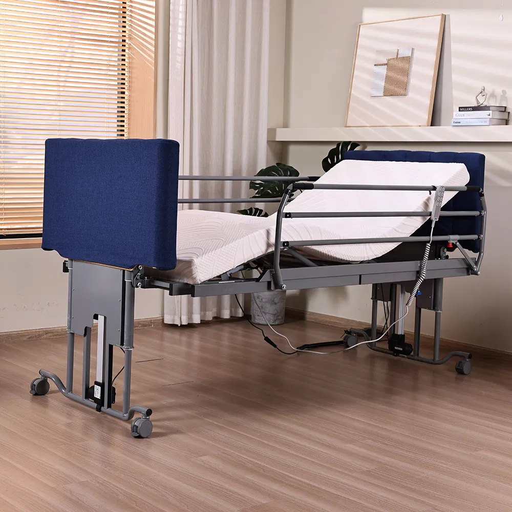 Tecforcare Care Bed with Height Adjustment for Hospital Use