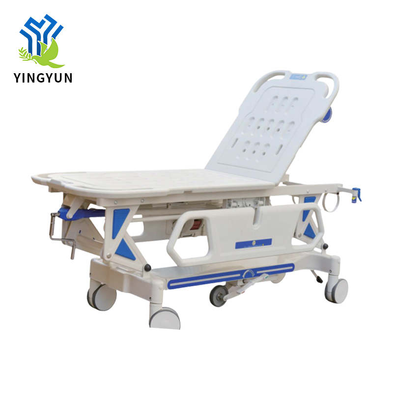Emergency Room Manual Single Crank Hospital Trolley/Transfer Bed