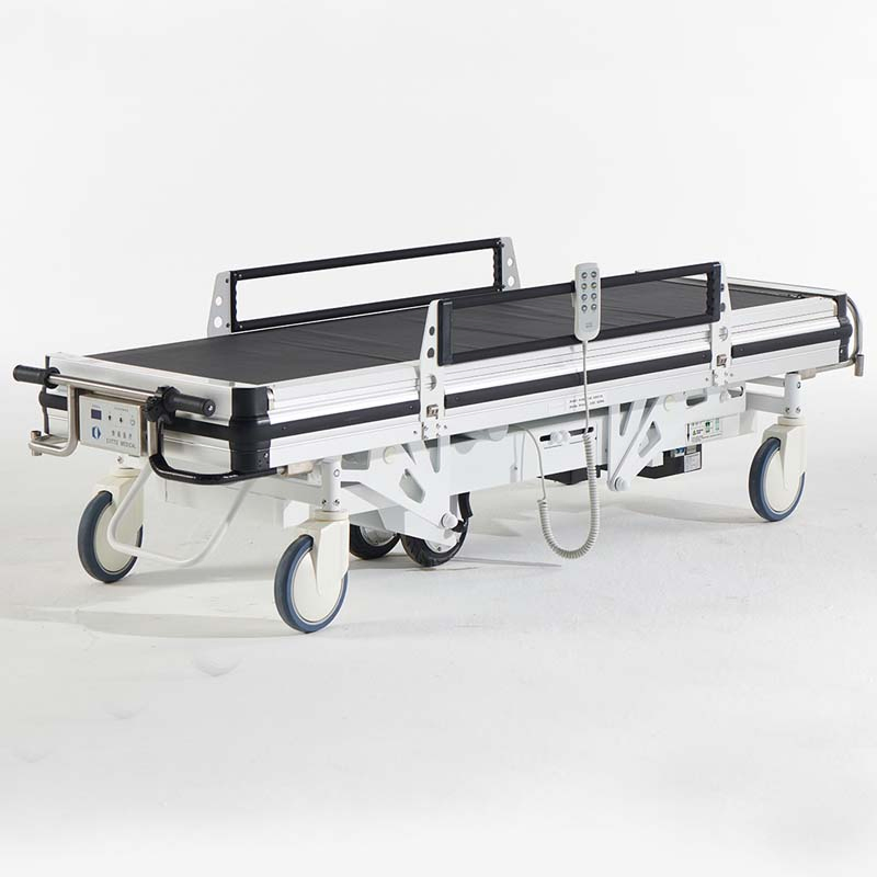 Medical Device Patient Transfer Trolley Electric Emergency Transport Bed