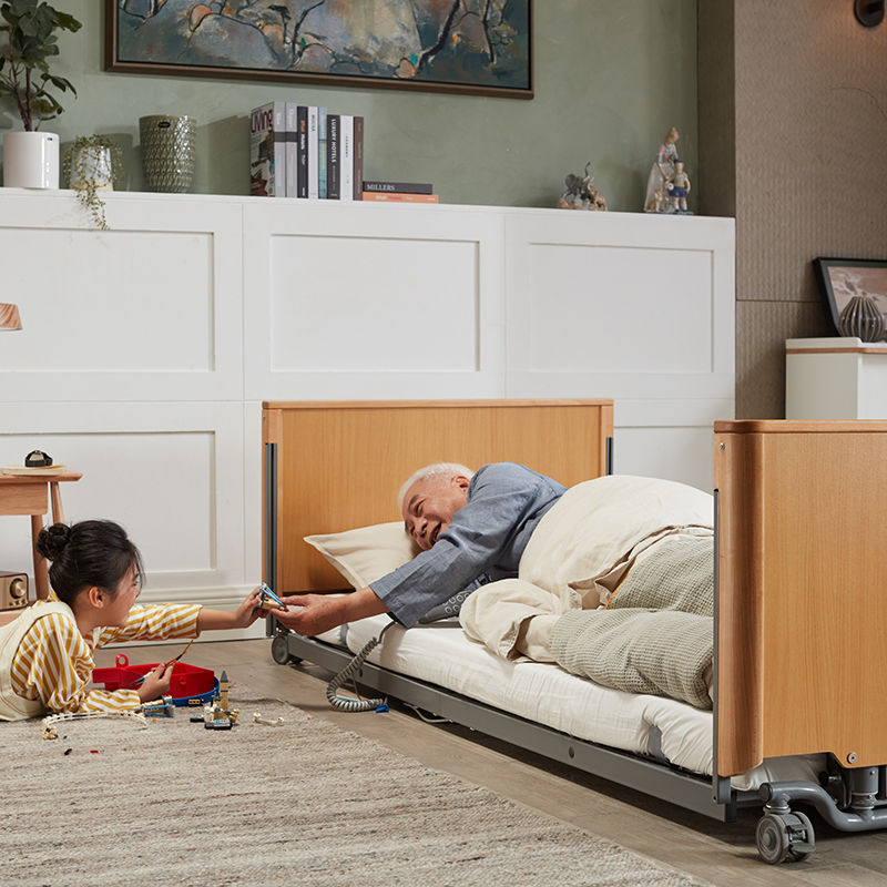 Ergonomic Electric Adjustable Bed for Senior Wellness and Relaxation