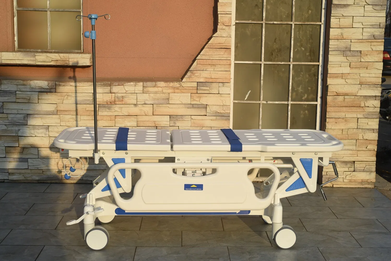 Medical Equipment Hospital Ambulance Stretcher Trolley Hospital Patient Emergency Transfer Stretcher Bed Medical