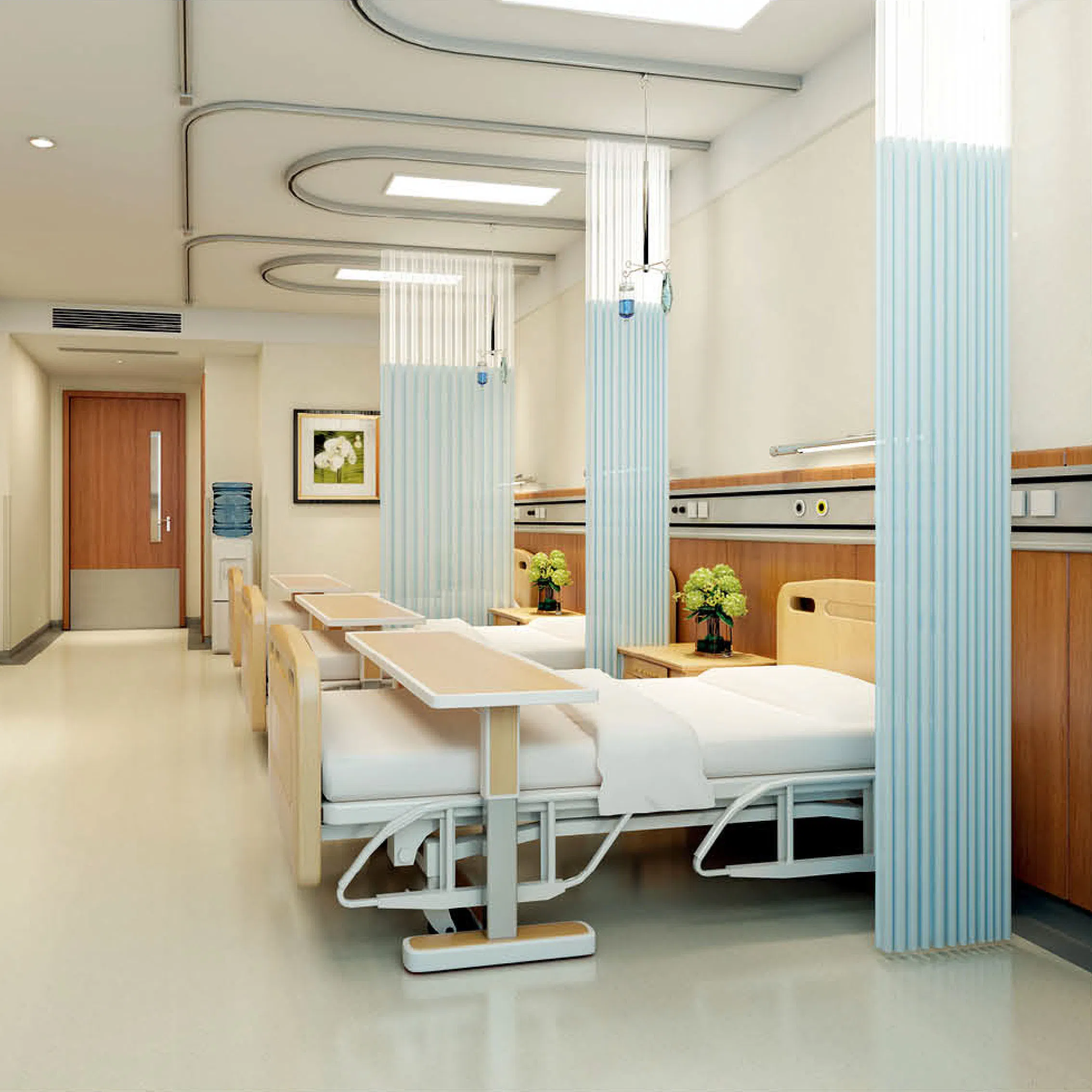 Hospital Medical Furniture Factory Wholesale Luxruy Foldable Electric Nursing Home Bed