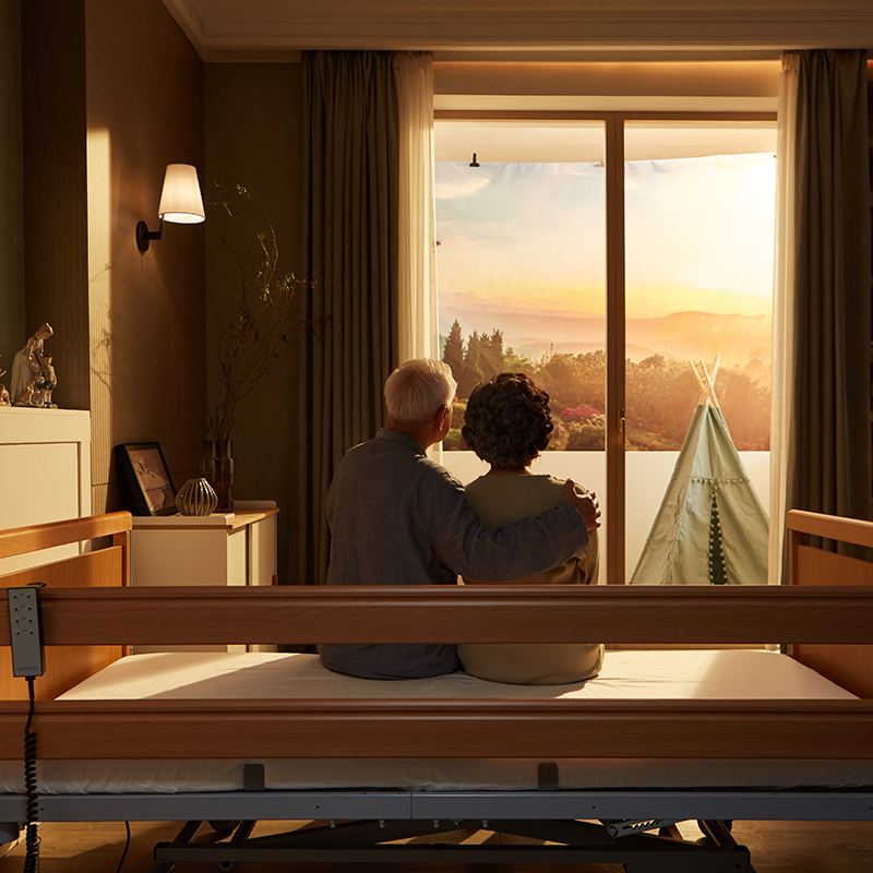 Premium Electric Adjustable Patient Bed for Home Care Solutions