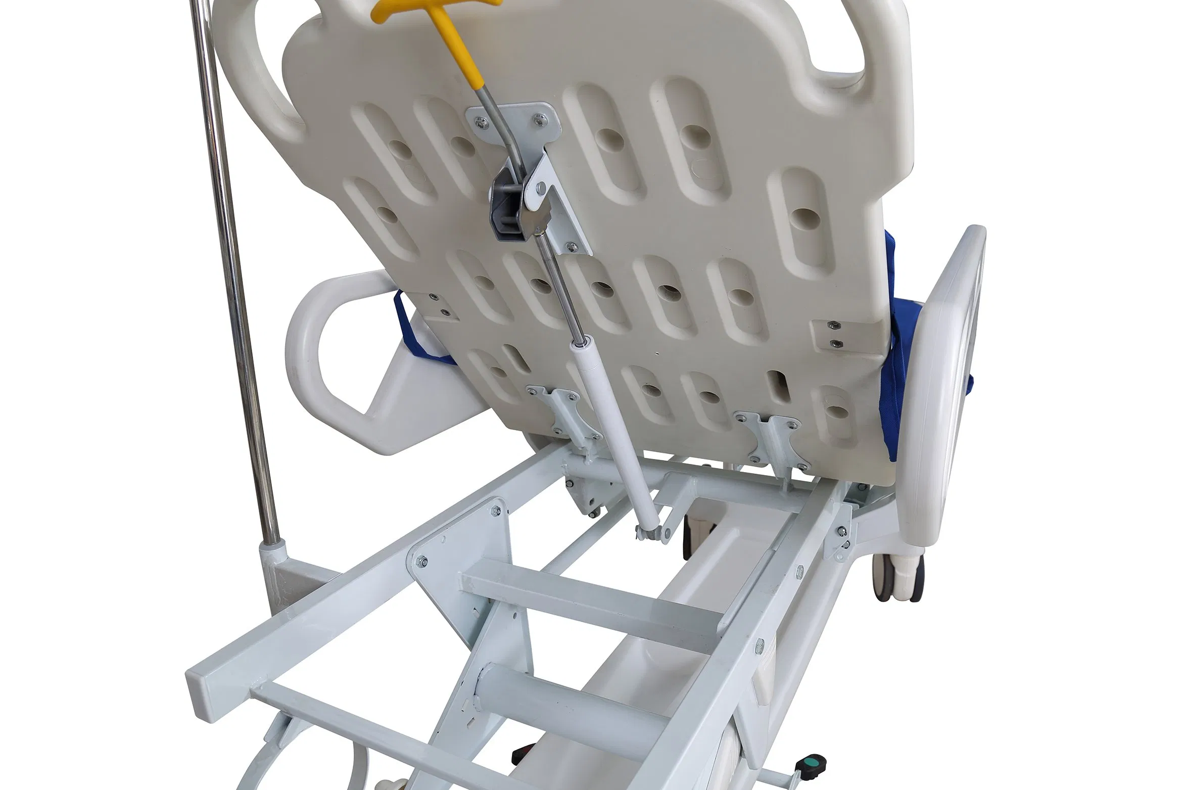 Emergency Treatment Patient Transfer Trolley Medical Folding Adjustable Ambulance Patient Transfer Emergency Bed