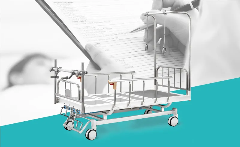 Orthopedic Traction Bed Detail 1