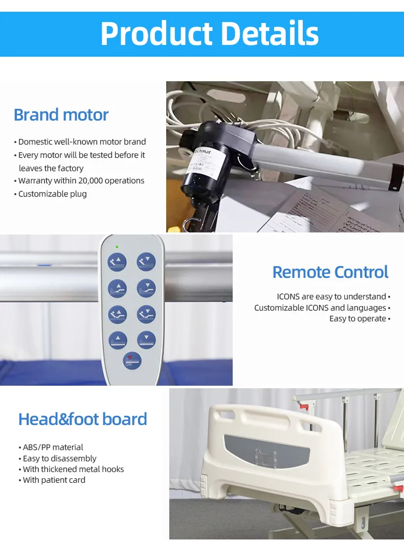 Electric Hospital Bed Functions