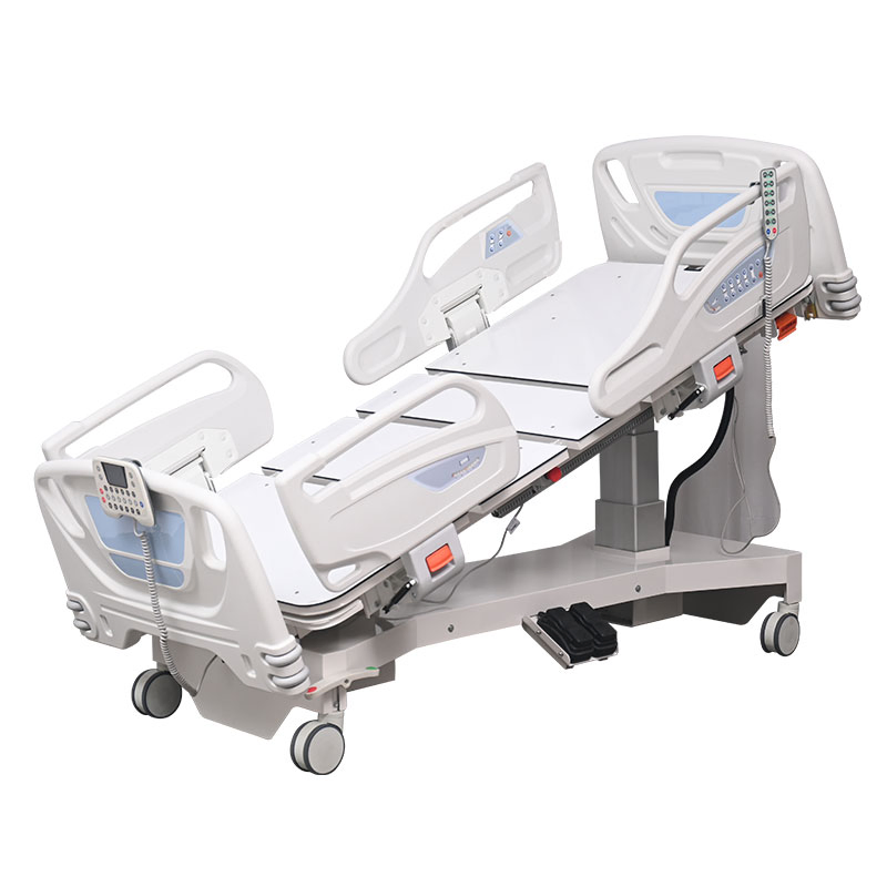Electric Adjustable Height ICU Bed for Critical Care Patients in Hospitals