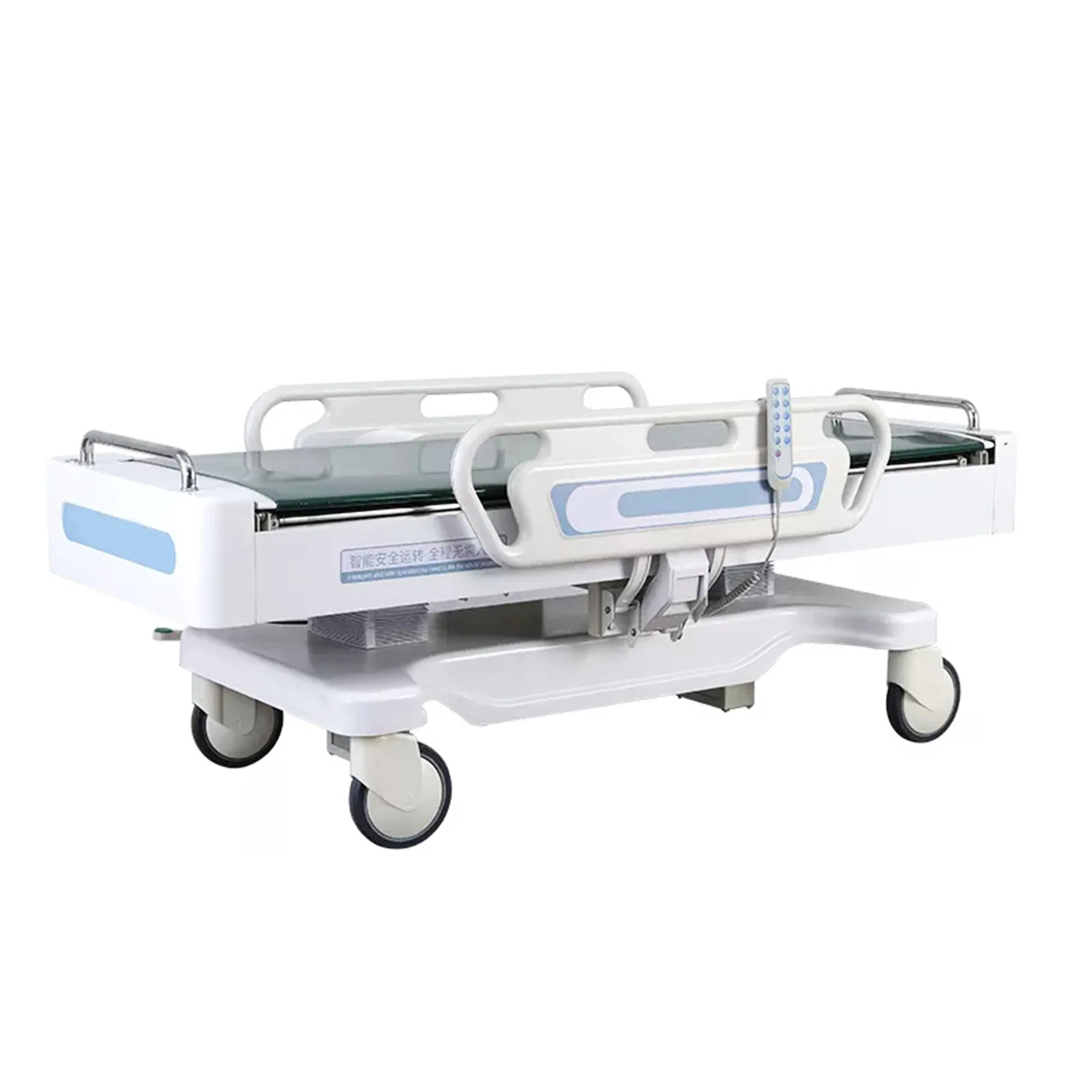 Hospital Outpatient Surgery Emergency Transfer Trolley Bed Patient Transfer Bed