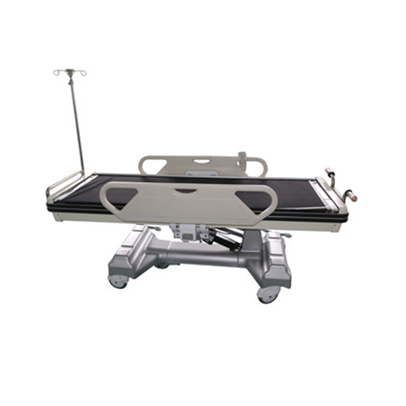 Medical Care Furniture Factory Wholesale Good Quality Mobile Hospital Emergency Transfer Bed Patient Theatre Trolley