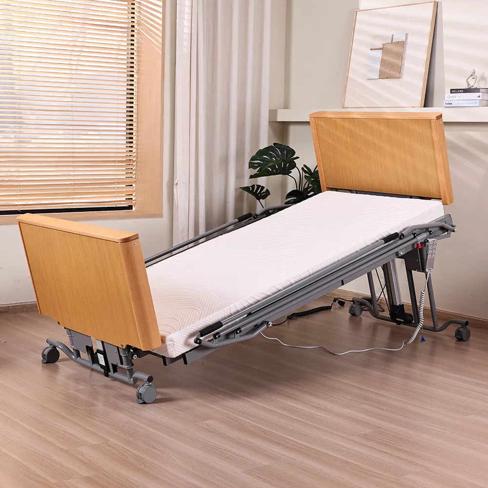 Tecforcare 5-Function Medical Bed for Comprehensive Elderly Care