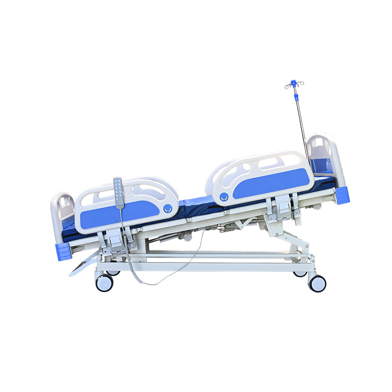 ICU Critical Care Bed with Electric Height Range and Knee Break Function