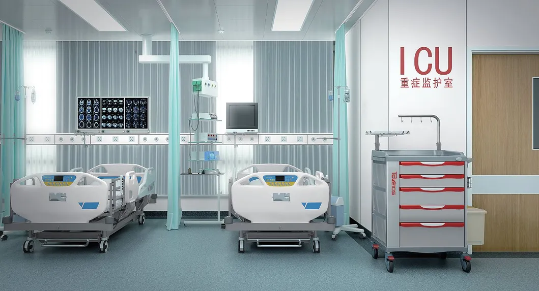 Electric Intensive Critical Care Hospital ICU Bed