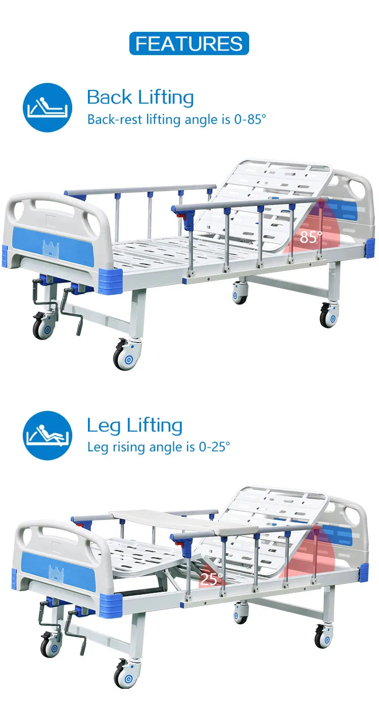 Manual Medical Bed Structure