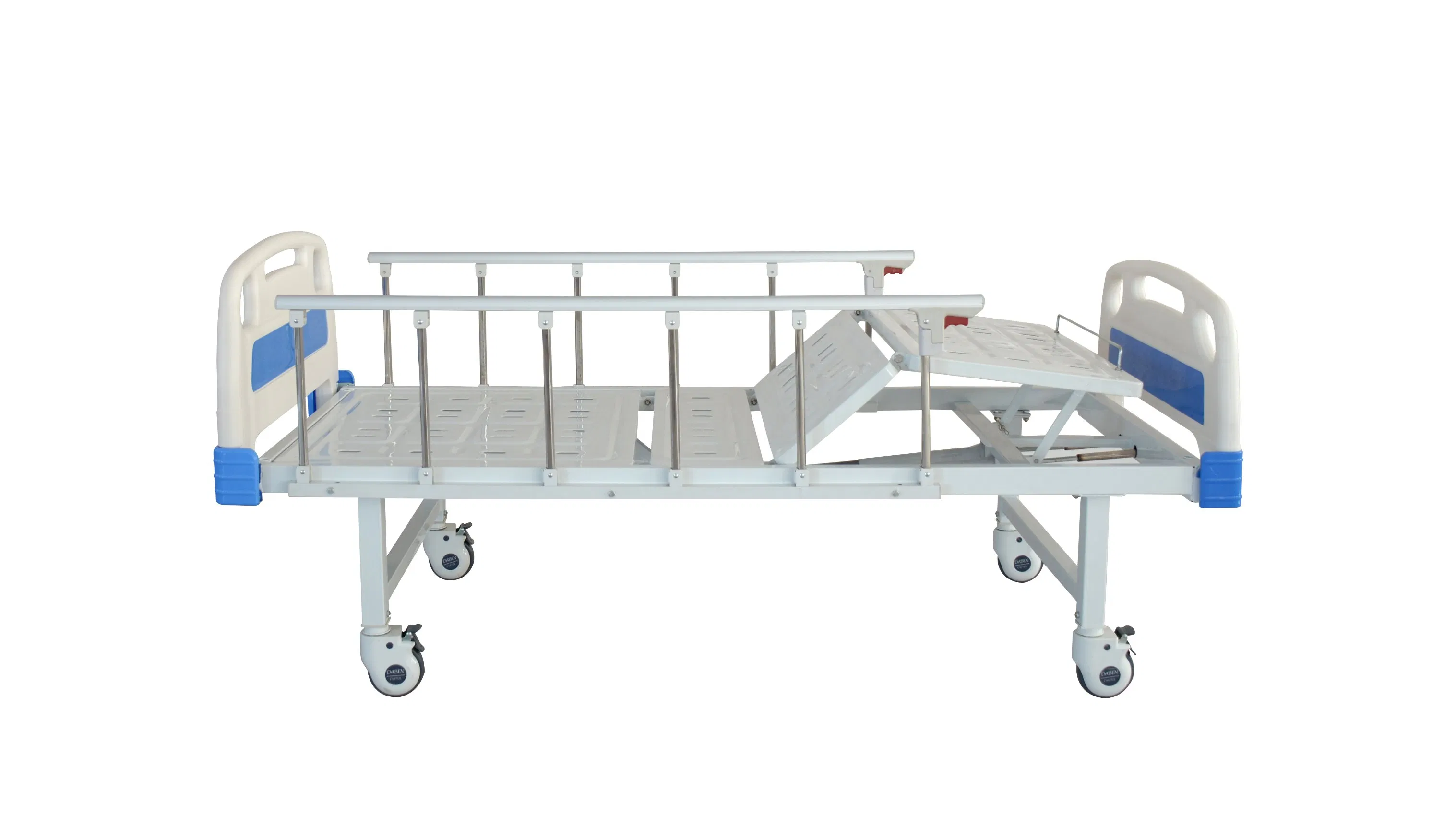 Factory Manual 2 Crank 2 Function Nursing Bed Elderly Care Hospital Bed