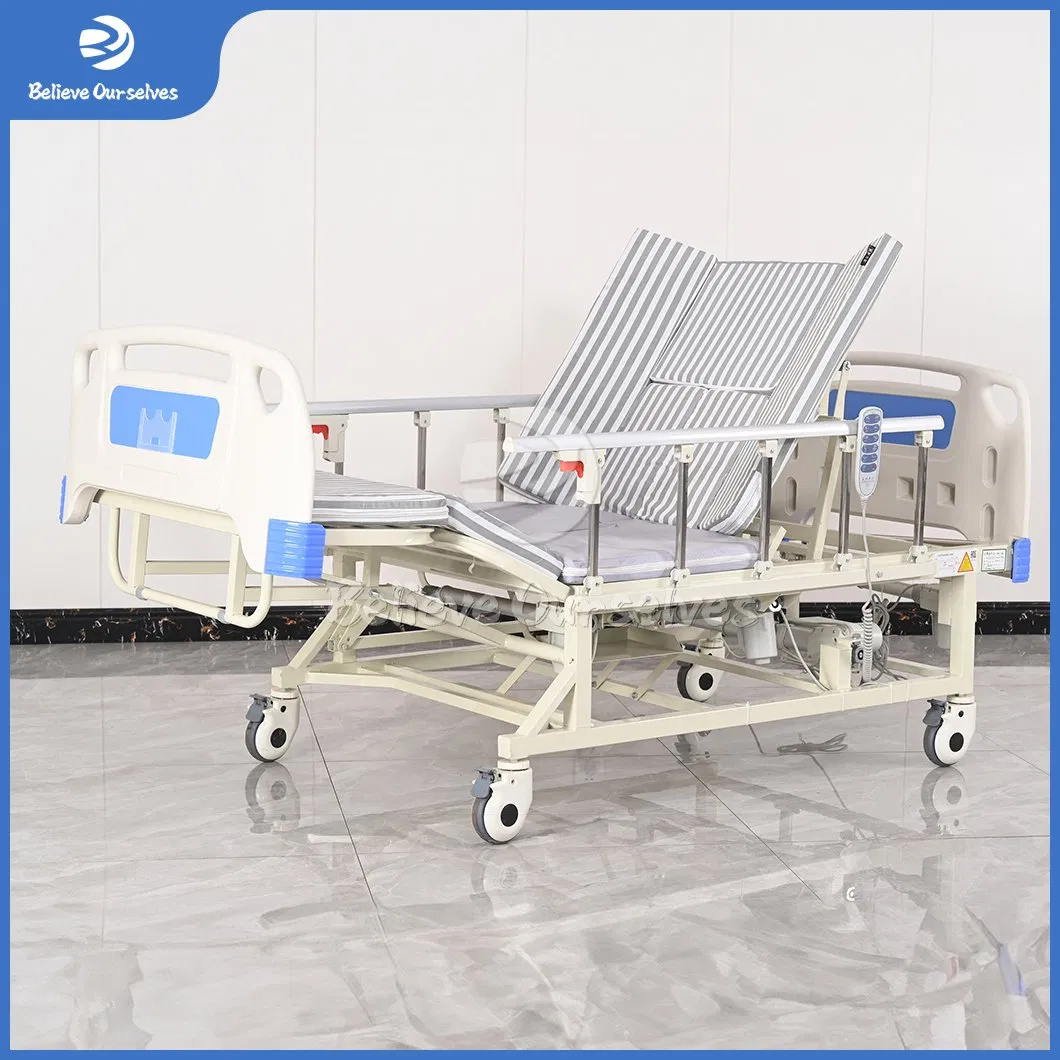 Huaren Nursing Hospital Pediatric Bed Manufacturers Dh02 China Electrical Patient Bed Remote Control Intelligent Nursing Bed Medical Hospital Bed for Sale