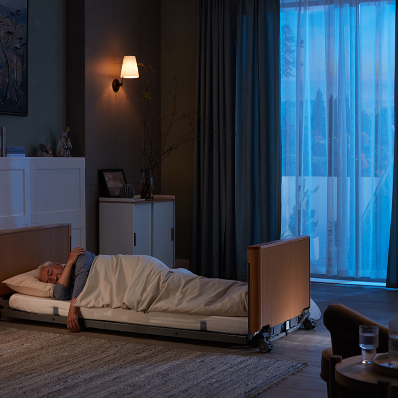 Tecforcare Electric Adjustable Bed for Senior Comfort and Care