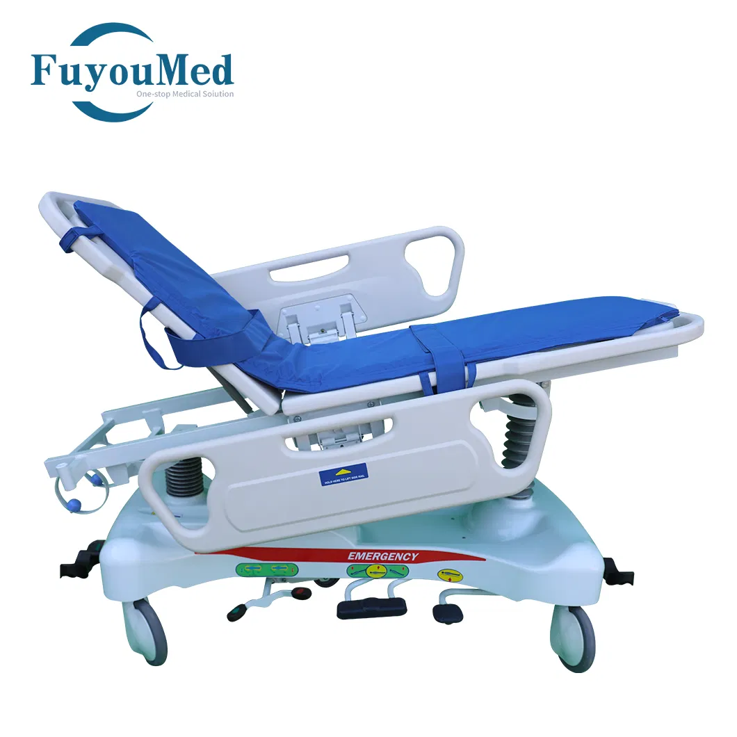 Hospital Medical ABS Hydraulic Emergency Bed