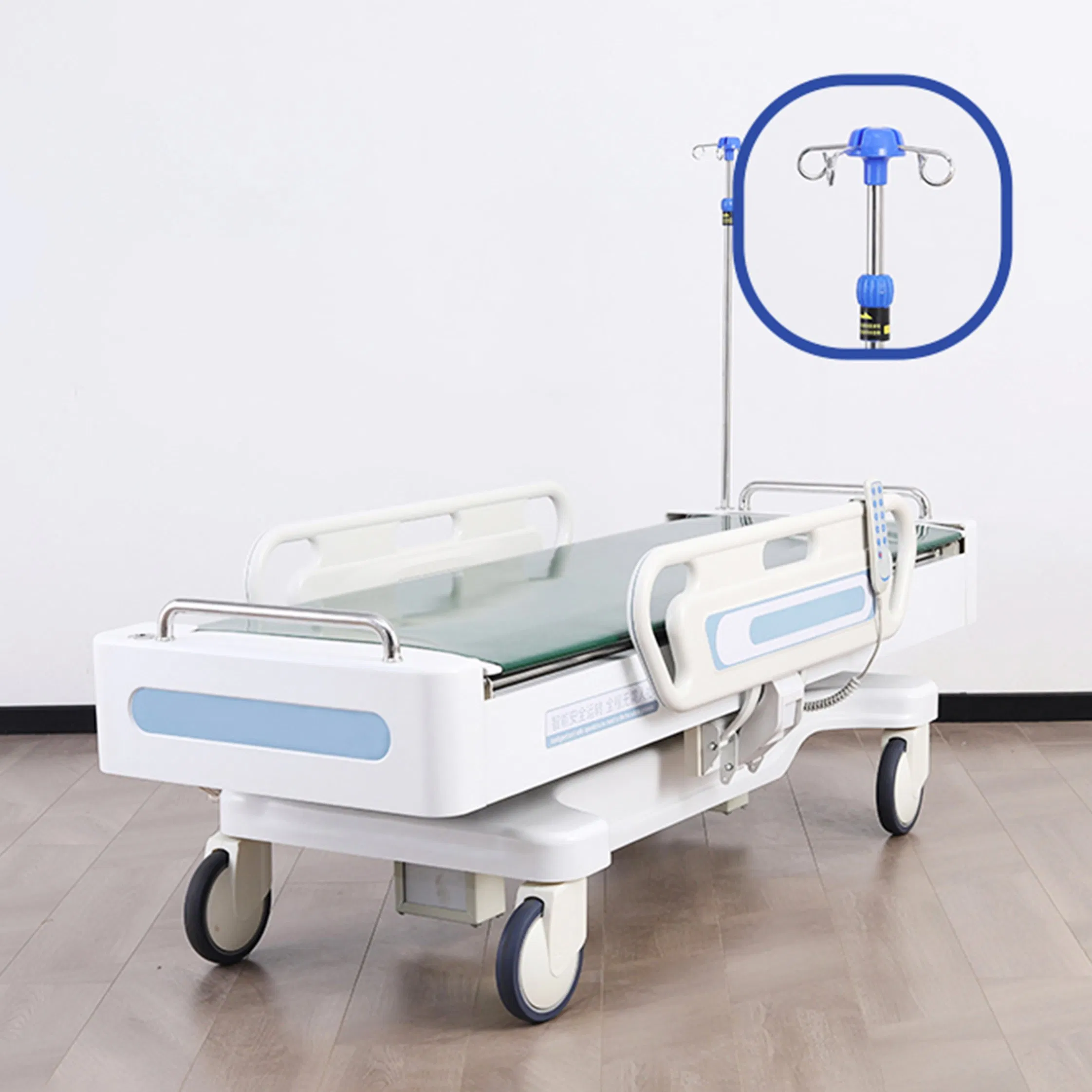 Hospital Outpatient Surgery Emergency Transfer Trolley Bed Patient Transfer Bed