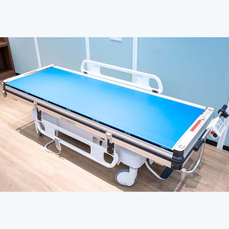 Hospital Emergency Electric Patient Transport Trolley Patient Ambulance Transfer Stretcher Bed