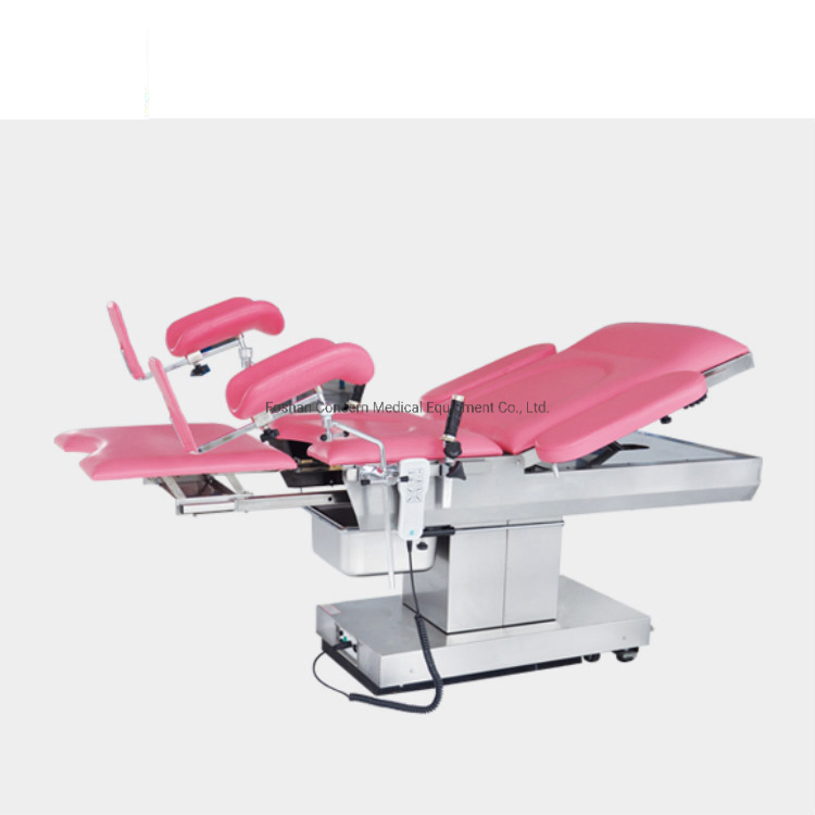 Medical Hospital Manual Hydraulic Gynaecology Obstetric Delivery Bed