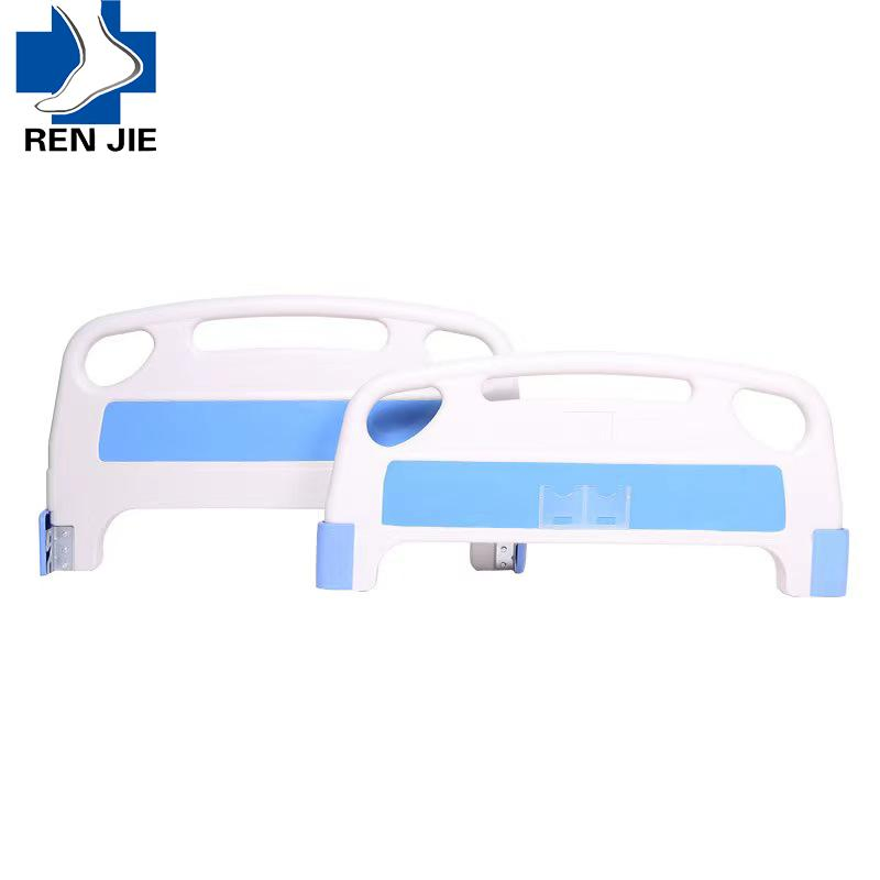 Manual Two Crank Hospital Bed Adjustable Medical Patient Bed