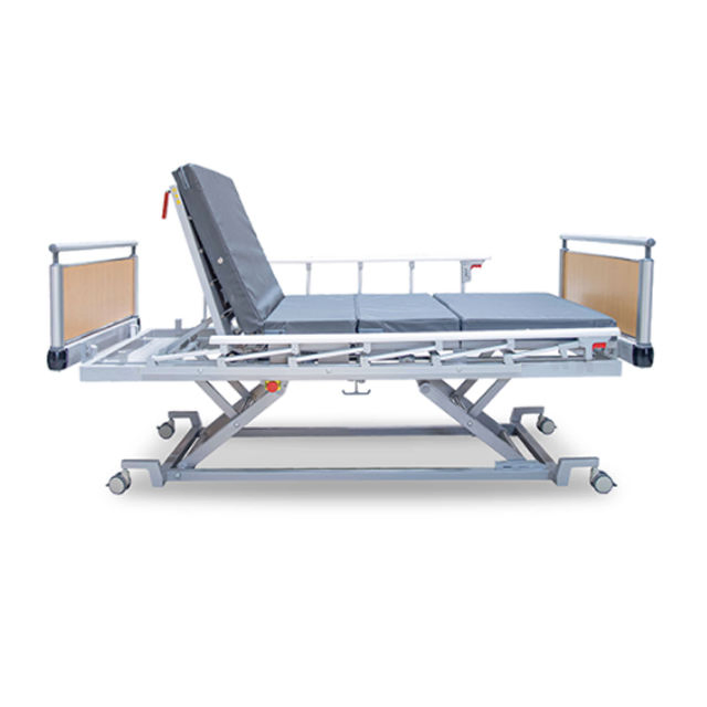 Electric Medical 5 Function Electronic Patient Hospital Ultra-Low Beds