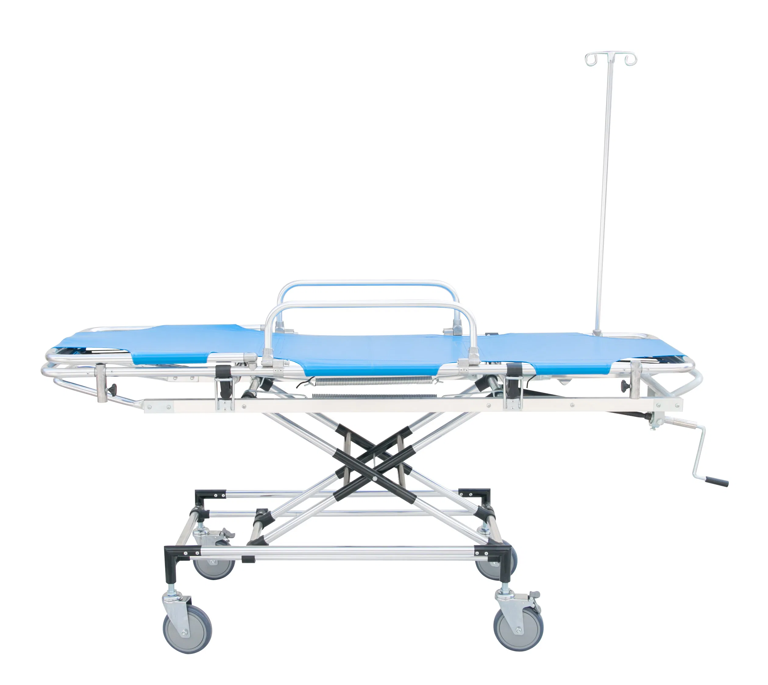 Medical Device Emergency Room Beds for Patient Transfer Trolley Car Transport Rescue Bed