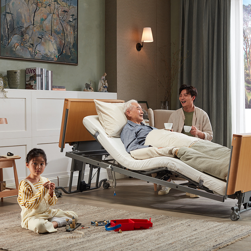 Tecforcare Electric Adjustable Bed for Senior Comfort and Care