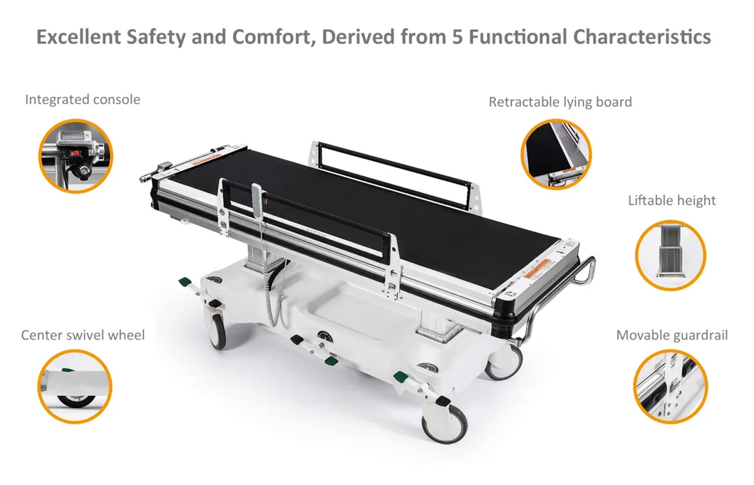 Patient Transfer Trolley Overview