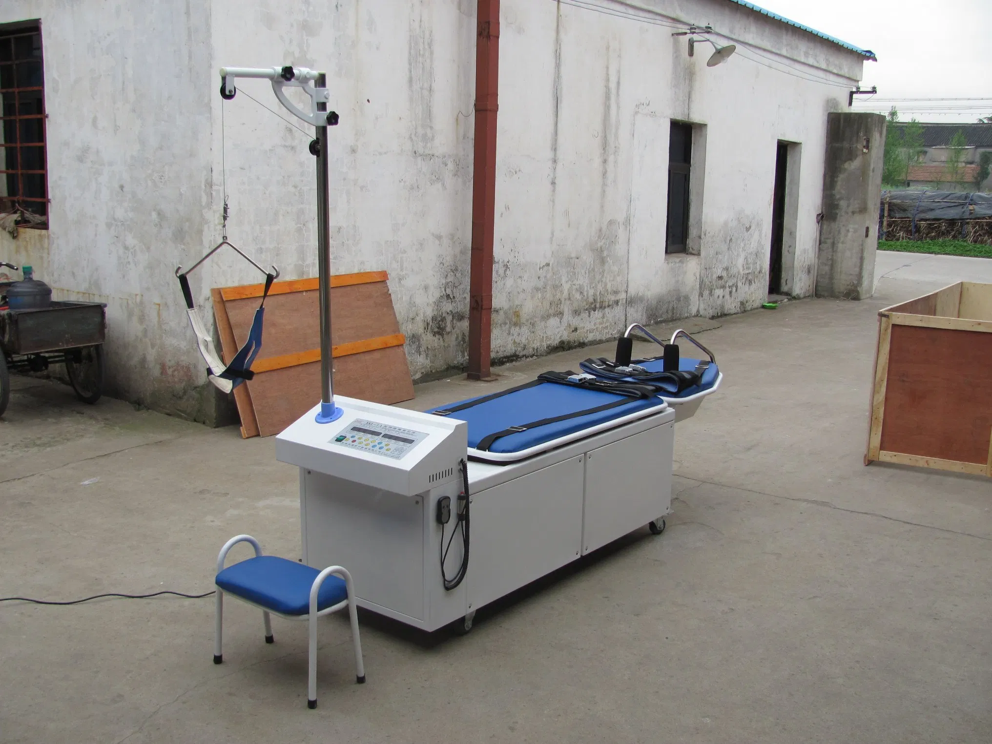 Ltso02 Medical Digital Display Lumbar Traction Bed Hospital Phhysical Electric Therapy Orthopedic Bed