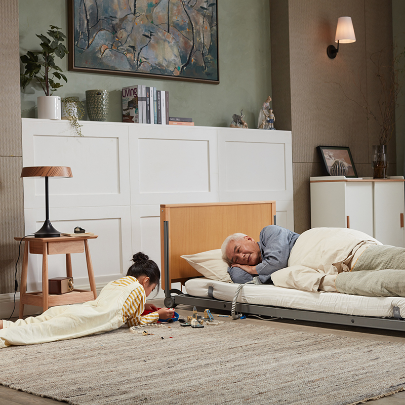 Electric Adjustable Home Care Bed for Enhanced Comfort