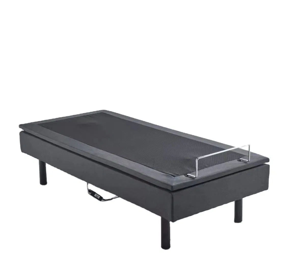 Inexpensive Comfort Sturdy Lightweight Electric Adjustable Bed Frame with Remote Control