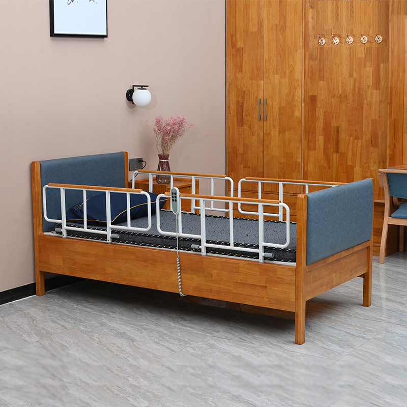 Home Care Adjustable 3 Function Electric Medical Nursing Home Bed