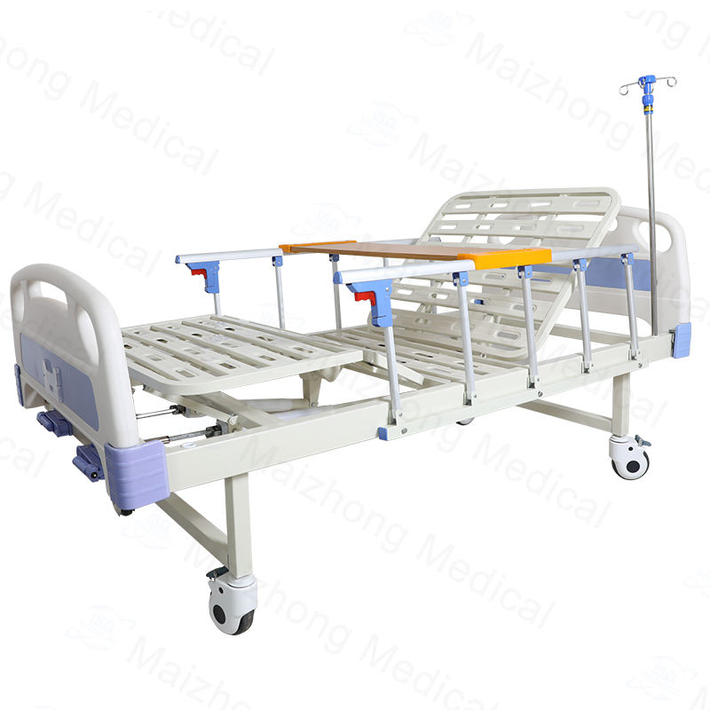 Manual Hospital Bed 2 Cranks Patient Care Medical Equipment Hospital Bed