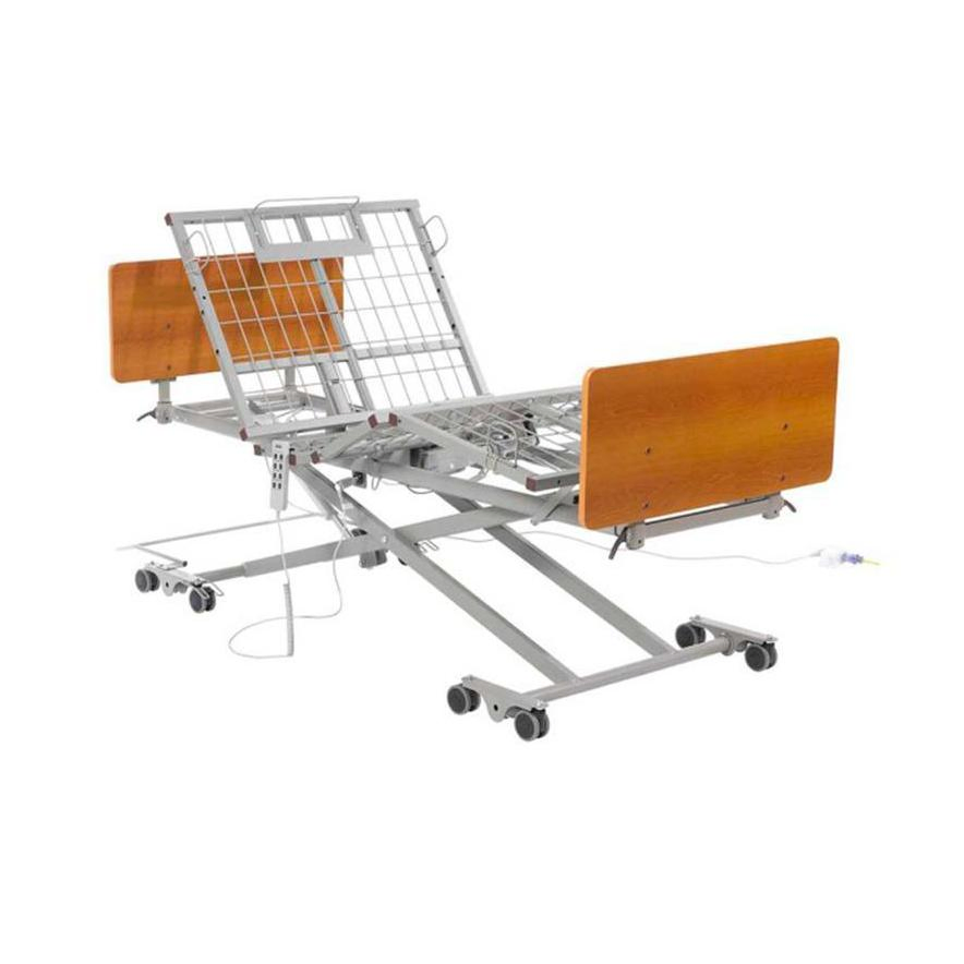 Adjustable Electric Bed with Massage and Remote Control for Elderly