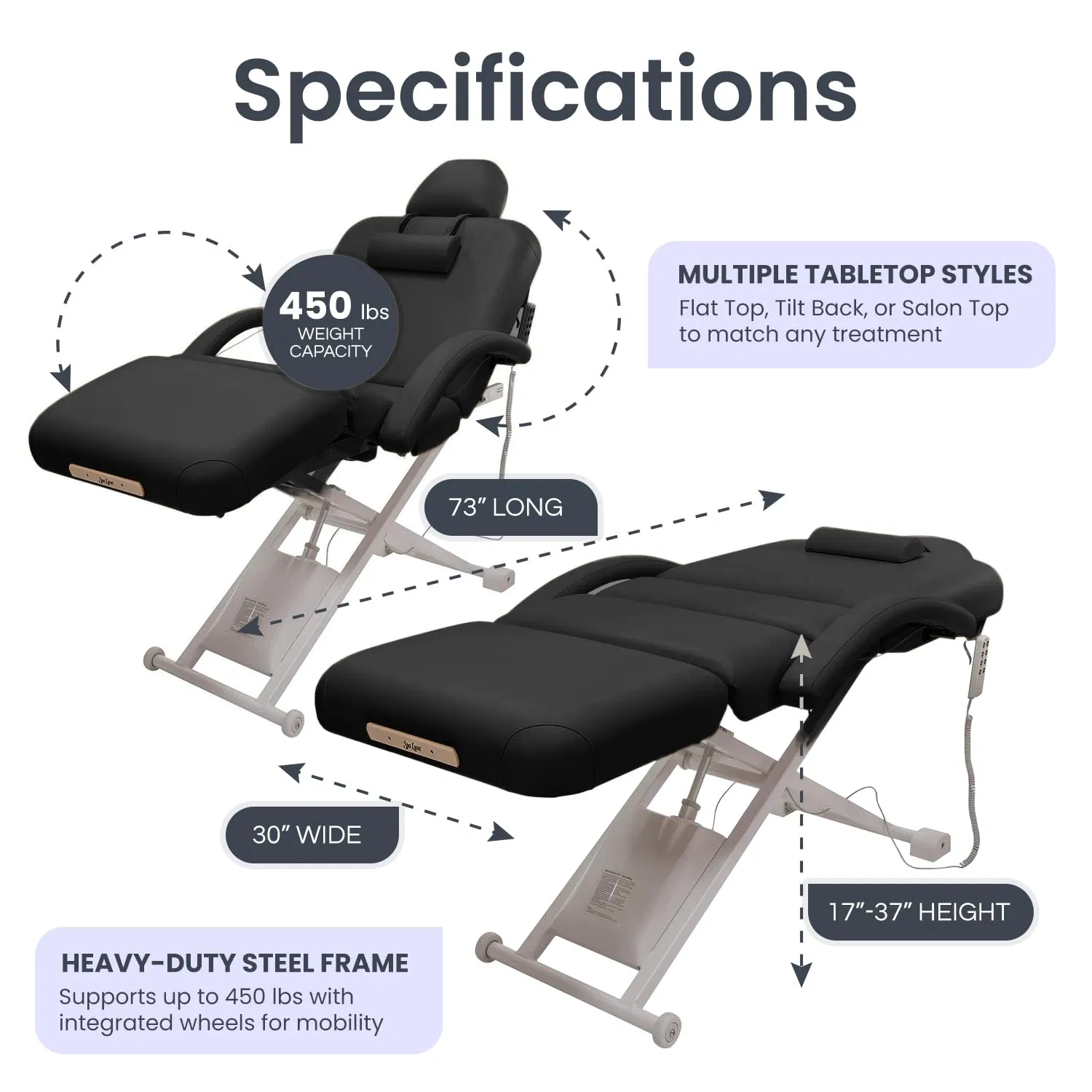 Professional PU Upholstery Treatment Bed for Rehabilitation Therapy