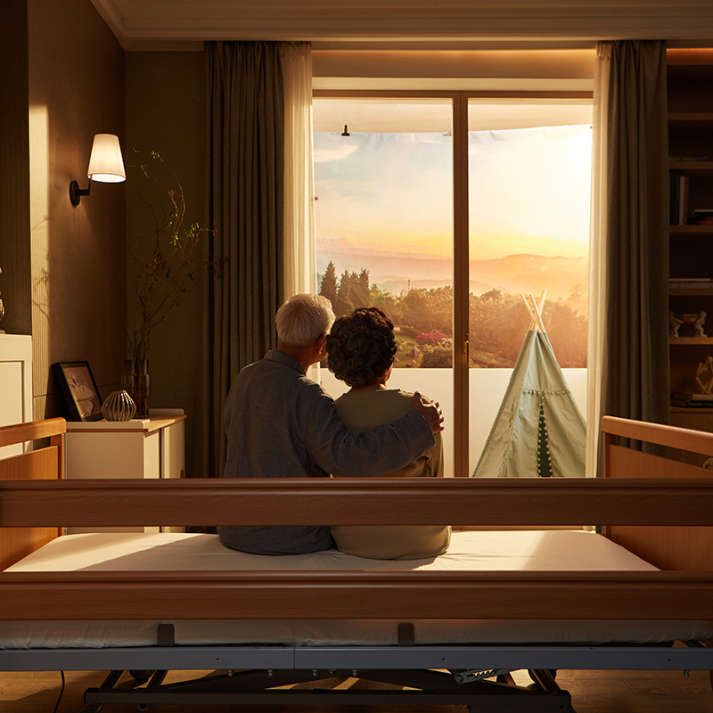 Tecforcare Premium Adjustable Bed Tec800 for Patients 90*200 Specification