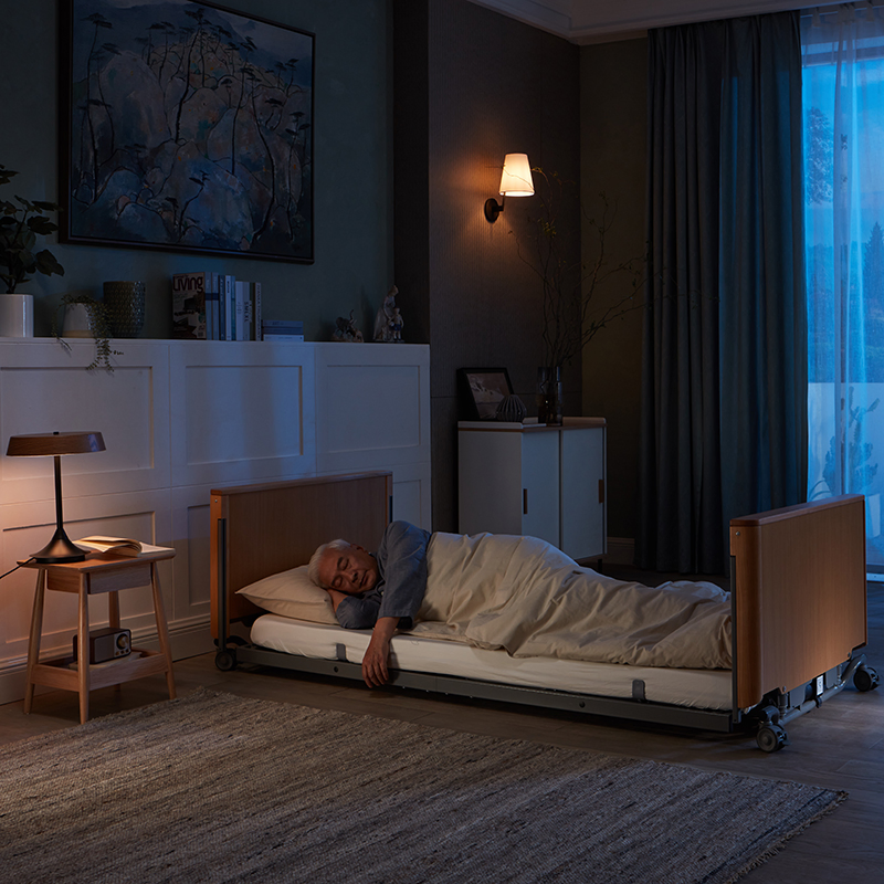 Electric Adjustable Home Care Bed for Enhanced Comfort