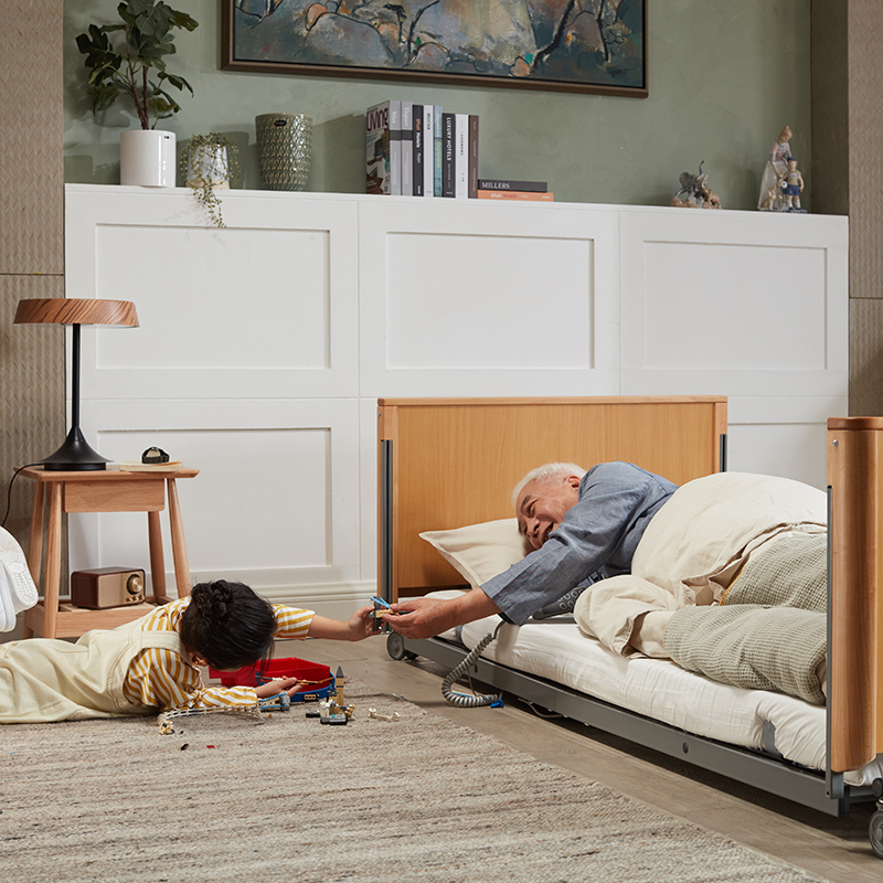 Tecforcare Electric Adjustable Bed for Senior Comfort and Care