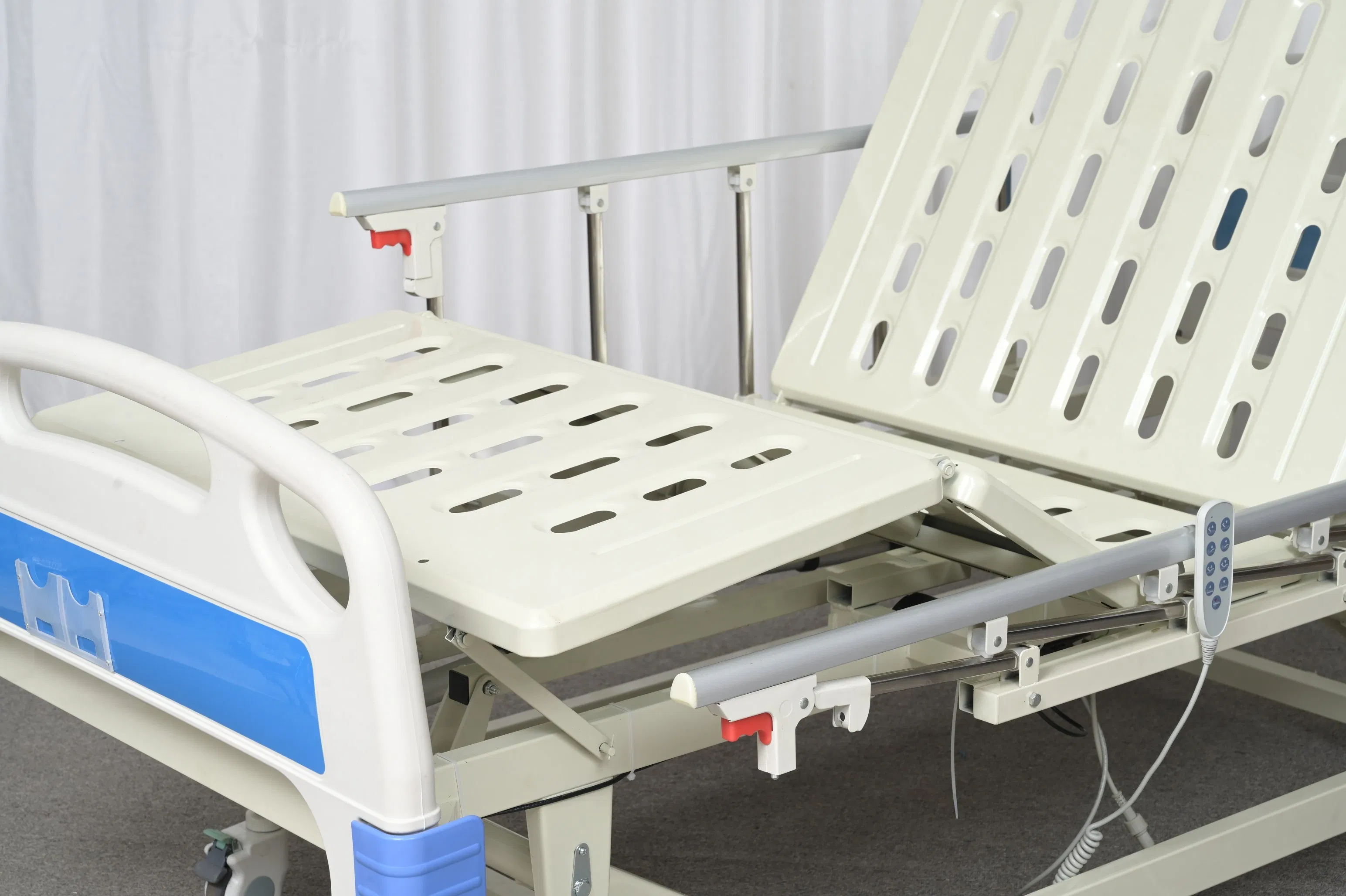[Ki-E03G] Kaiimed Super Low to 300mm Type Electric 3 Functions Medical Hospital Bed for Patients Ward and Elder Easy Self-Care