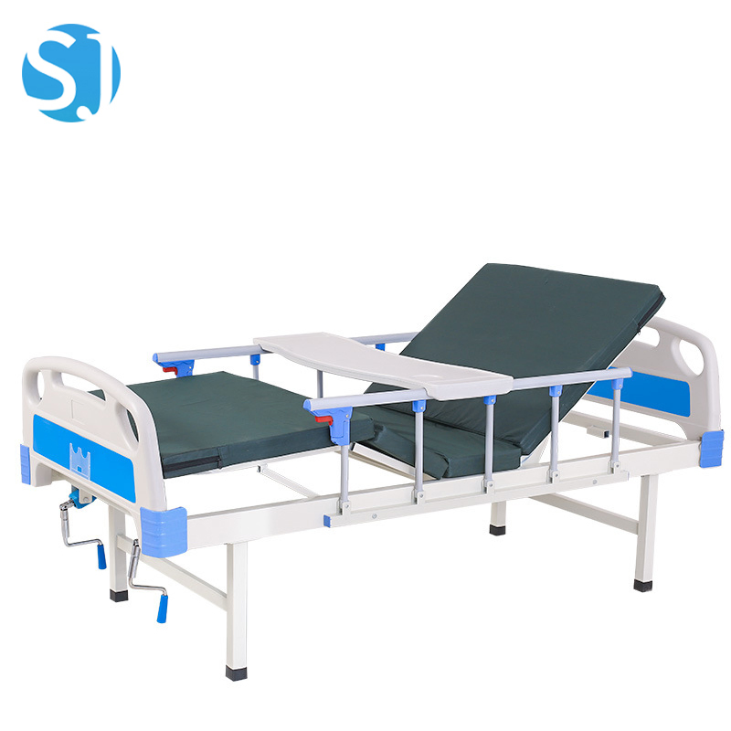 Multifunctional Manual Hospital Bed for Elderly &amp; Paralysis Patients Home Care Adjustable Rehabilitation Bed with Assistive Features