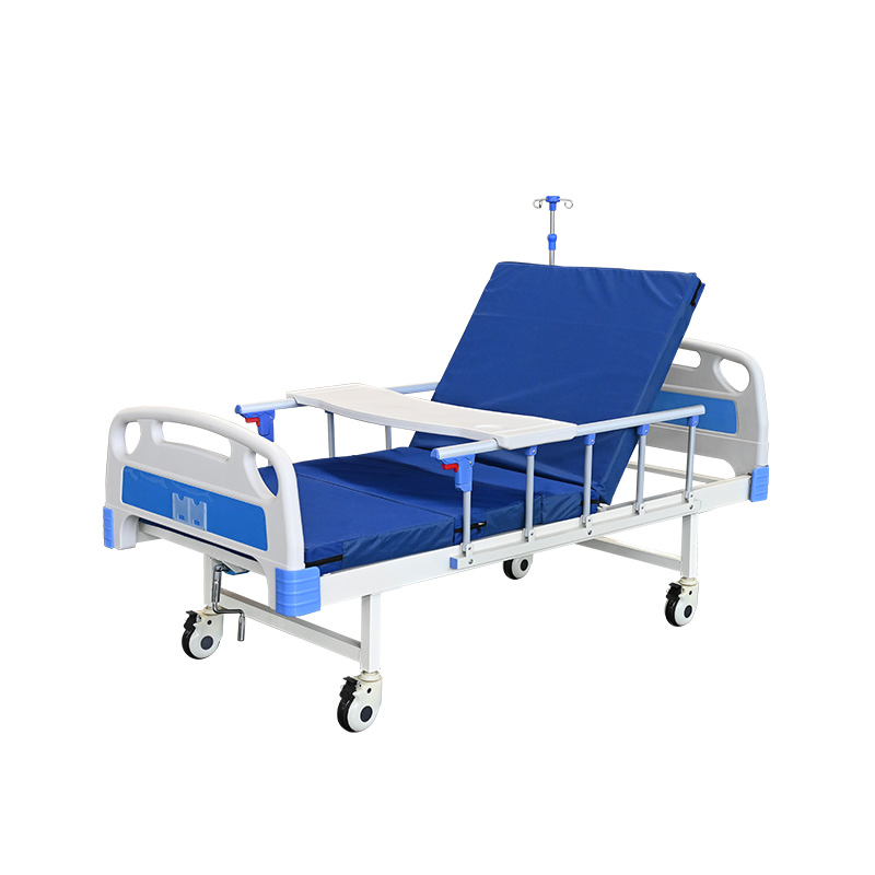 Factory Wholesale Custom Medical Beds for Home Care Buy Adjustable Multi-Function One Crank Manual Nursing Bed