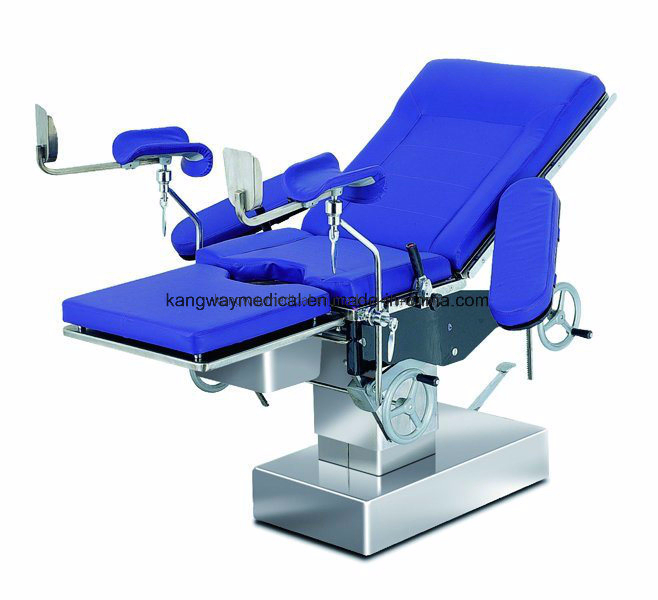 Hospital Furniture Electric and Hydraulic Electric Gynecology and Obstetrics Examination Bed (Slv-B4301)