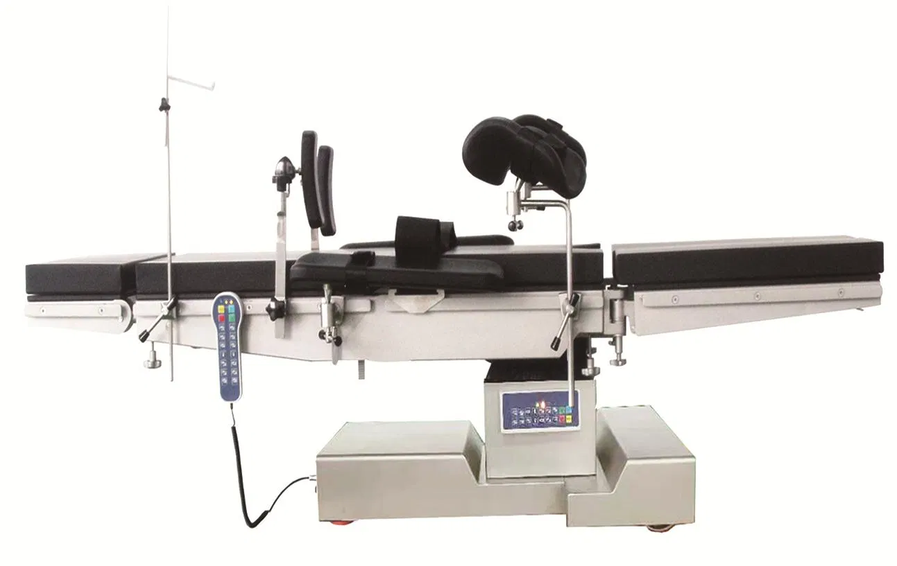 Hospital Equipment Multi- Function Manual Hydraulic Operating Table Medical Surgical Bed