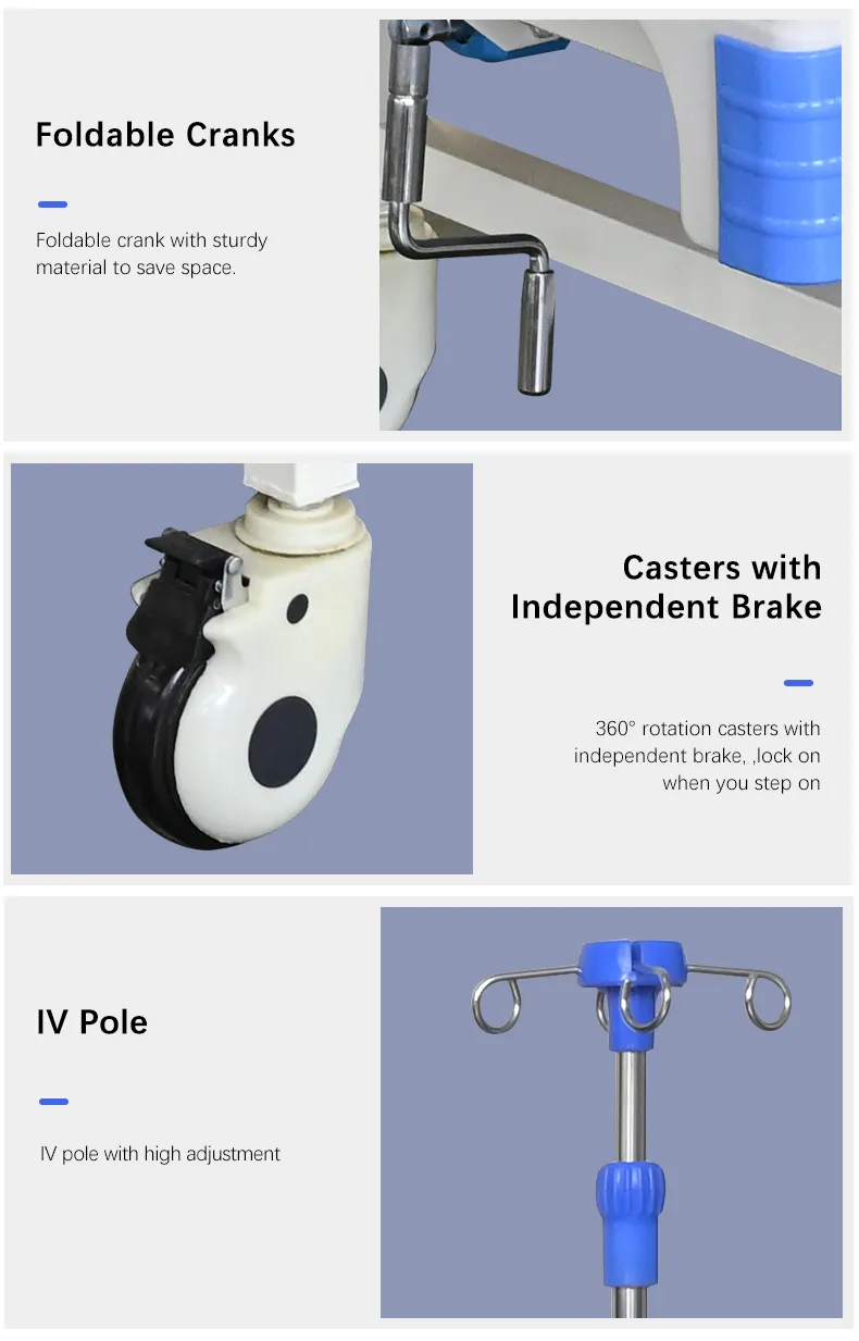 Manual Nursing Bed View 5