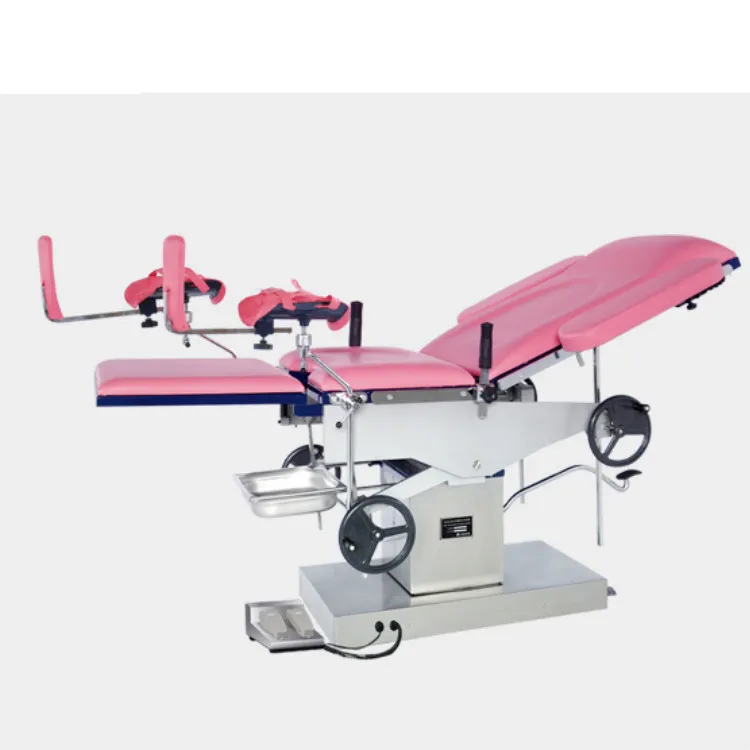Medical Hospital Manual Hydraulic Gynaecology Obstetric Delivery Bed