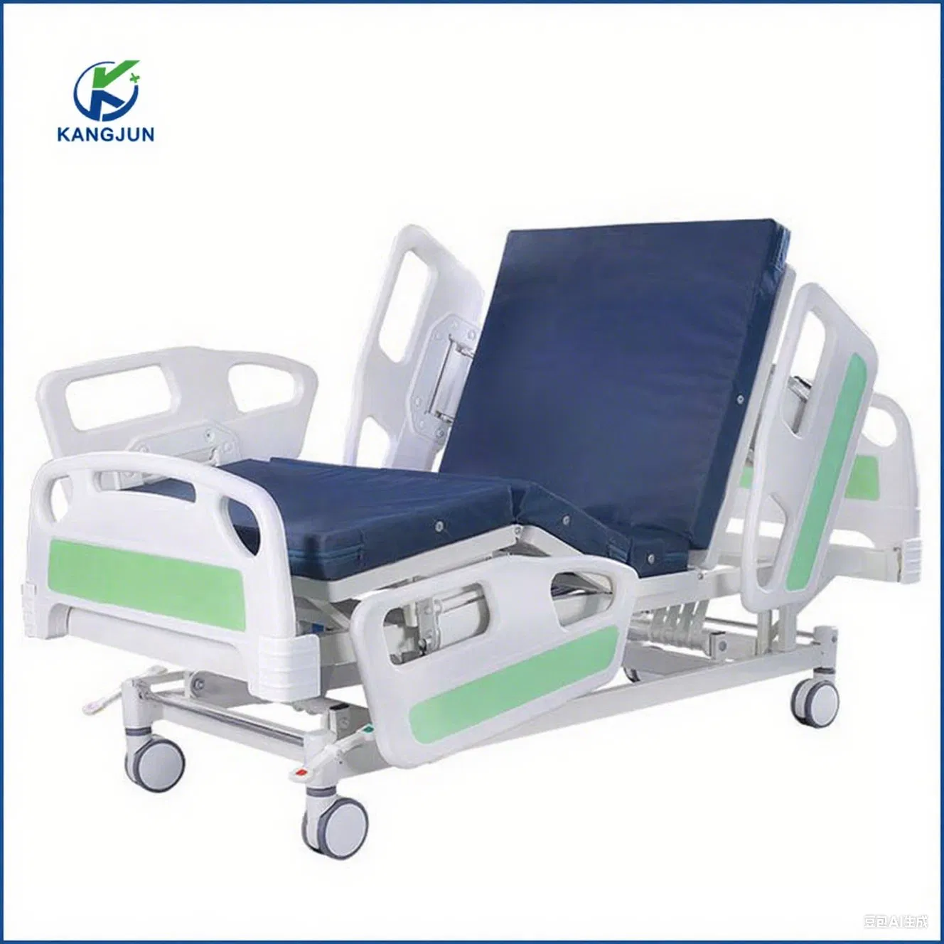 5 Function Electric Medical Bed Lifting Rest Angle Arc Patient Hospital Bed