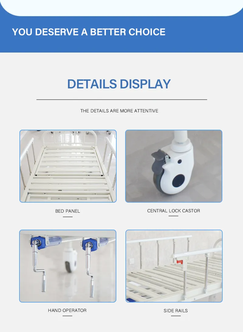 Manual Hospital Bed Details