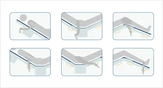 Patient restraint points