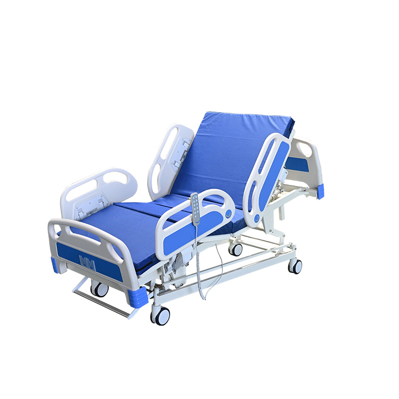 ICU Critical Care Bed with Electric Height Range and Knee Break Function